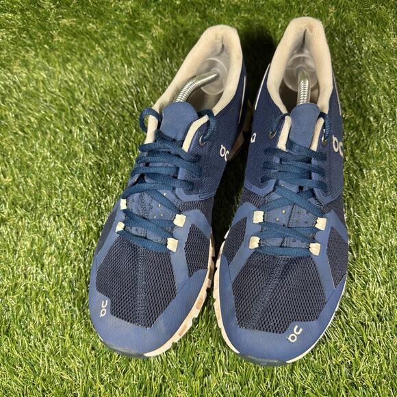 On Running Cloud 2.0 Women’s Size 8 Denim/White Running Shoes Blue - Picture 6 of 9